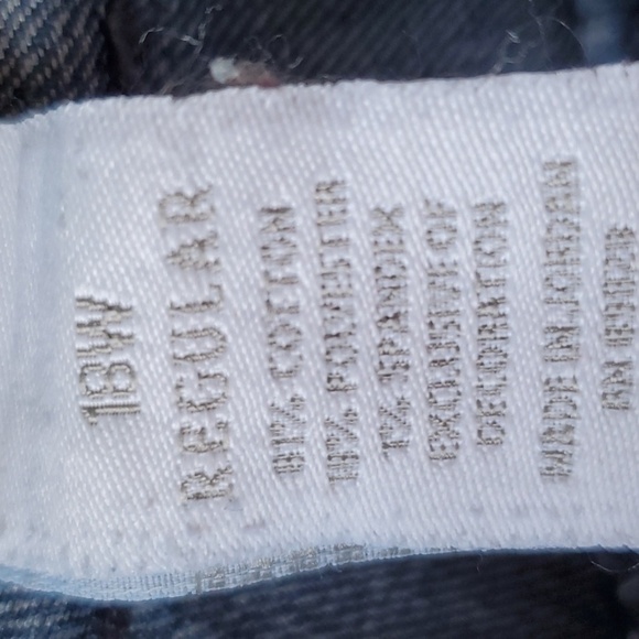 Charter Club curvy boot cut tummy slimming jeans size 18Wvslight distressing - Picture 4 of 11